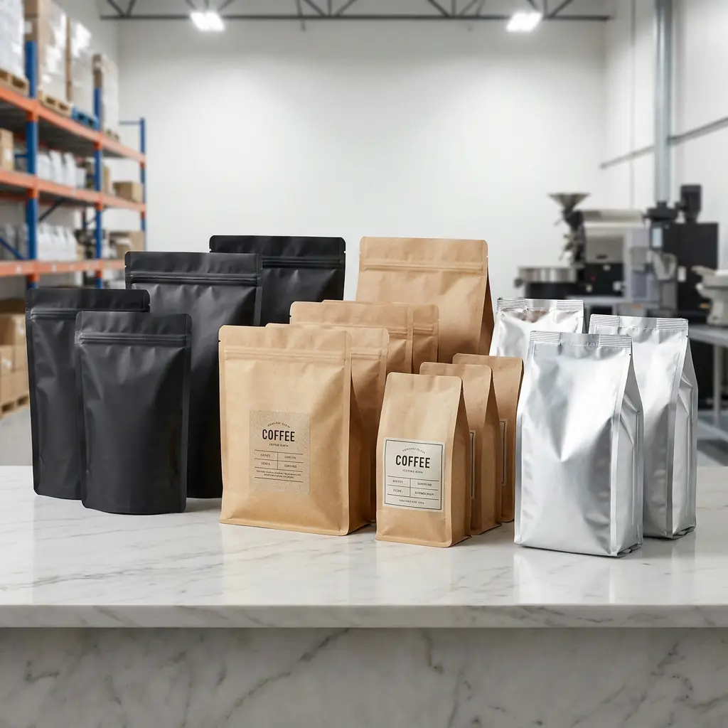 Como escolher um fabricante confiável de sacolas de café na China