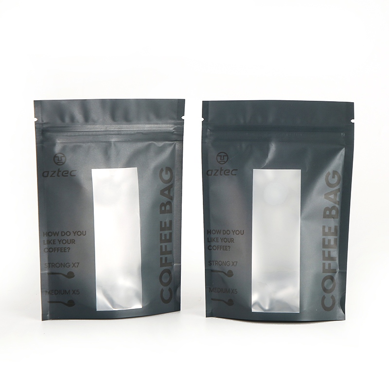 Saco selado de 3 lados em pó de café