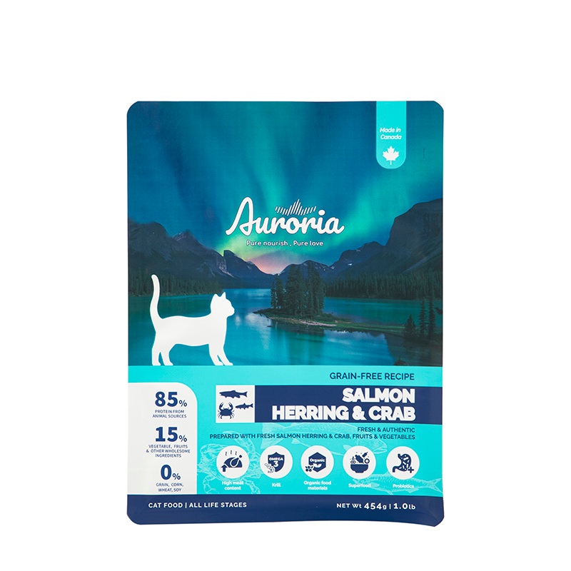 Saco selado de 3 lados em pó de café