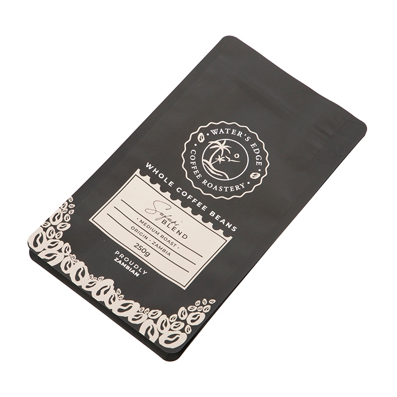 Saco de pó de café com zíper