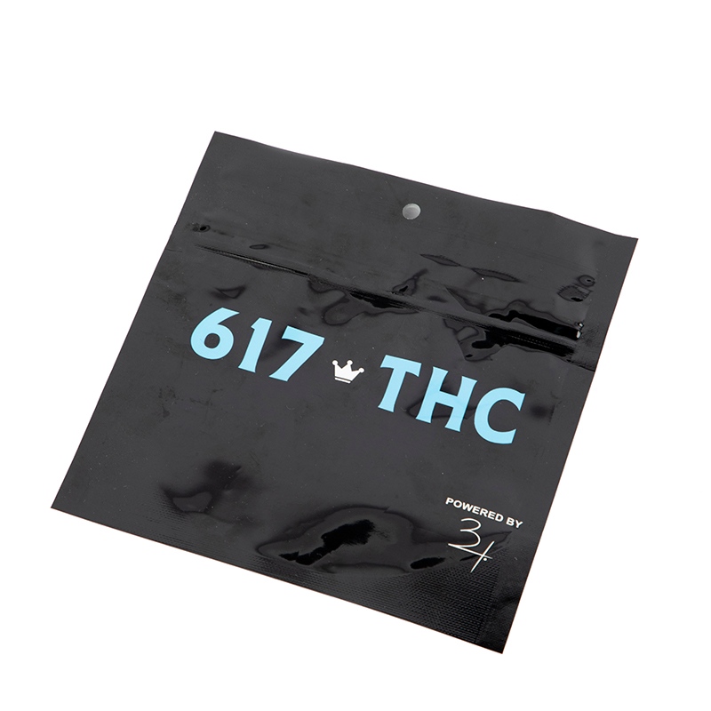 Mylar Bag With Child-Resistent Zipper