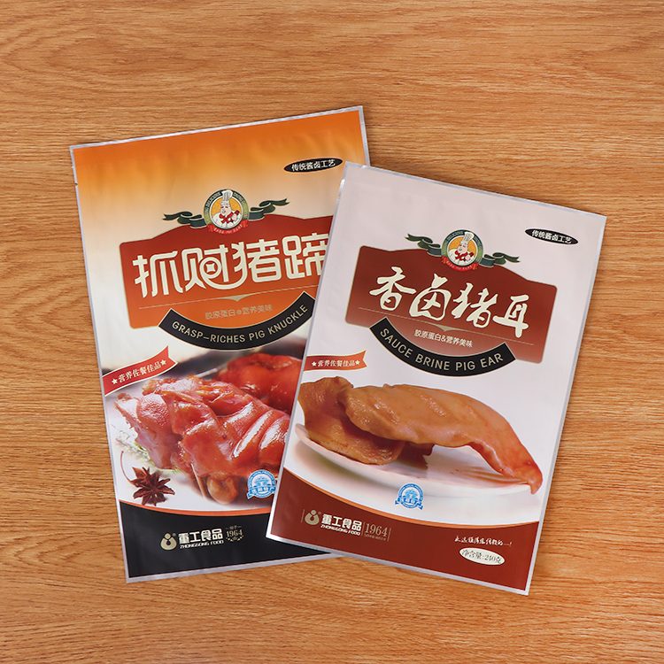 Outro saco de comida para animais de estimação com zíper