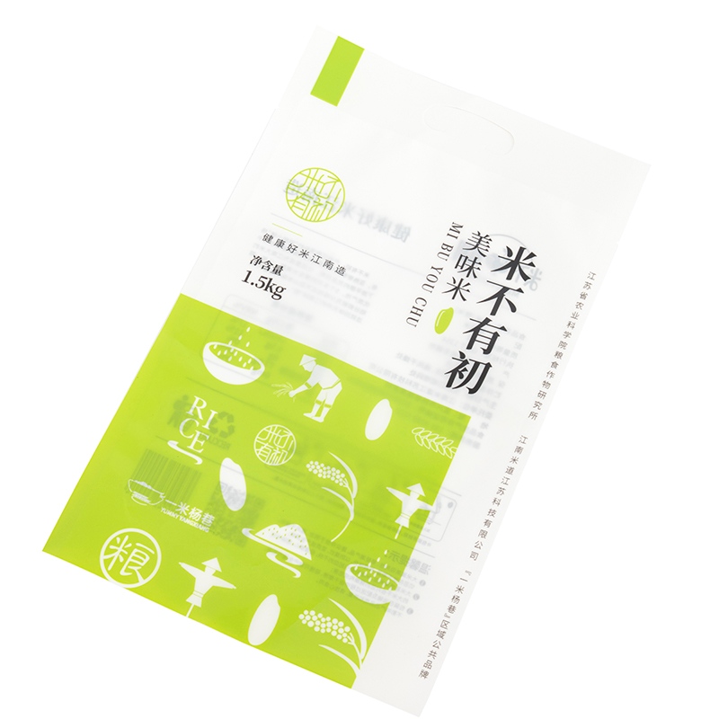 Saco selado de 3 lados para lanche